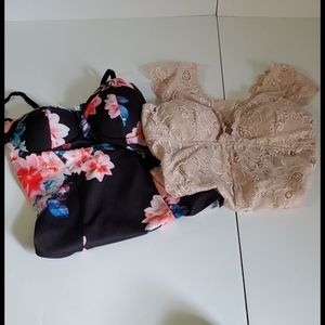 Bundle of 2 bodysuits